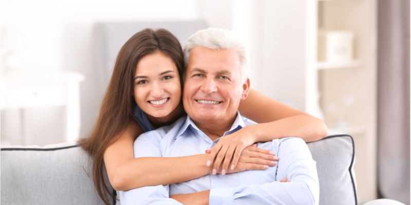 若い女性が恋人になることでご自身にも若さを